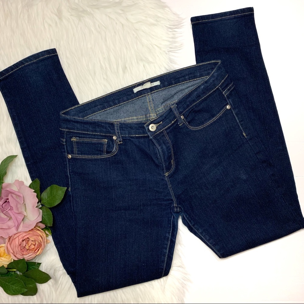 21 Denim | Dark Blue Skinny Jeans